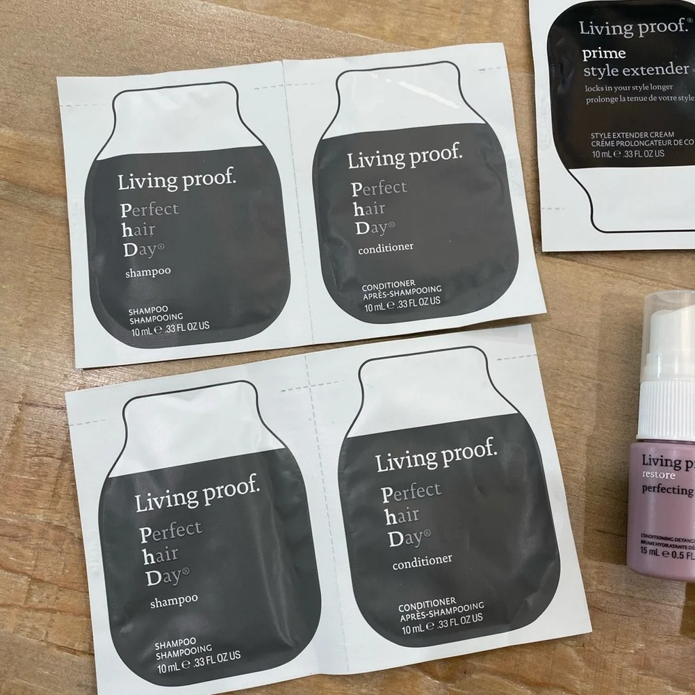 9 bundle lot of Living Proof hair care shampoo conditioner frizz